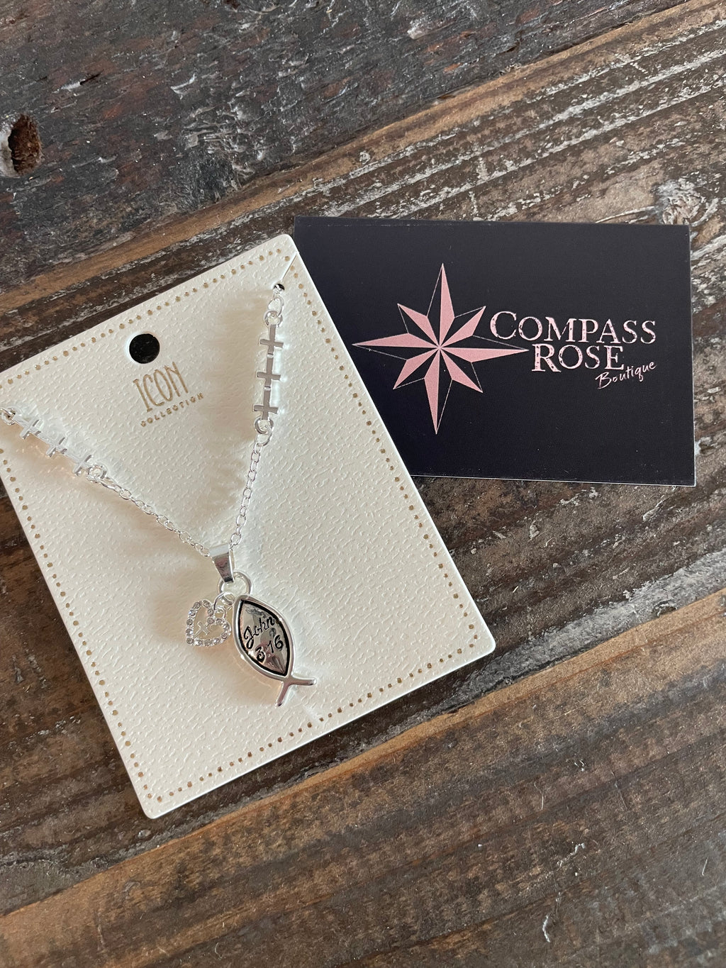 John 3.16 Pendant Necklace