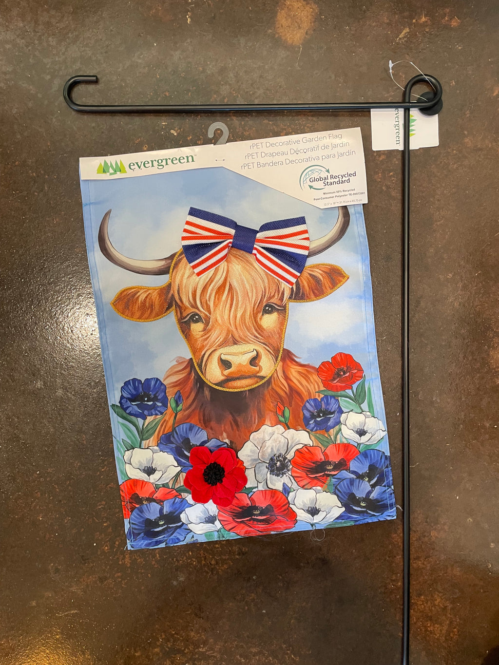 Applique Garden Flag