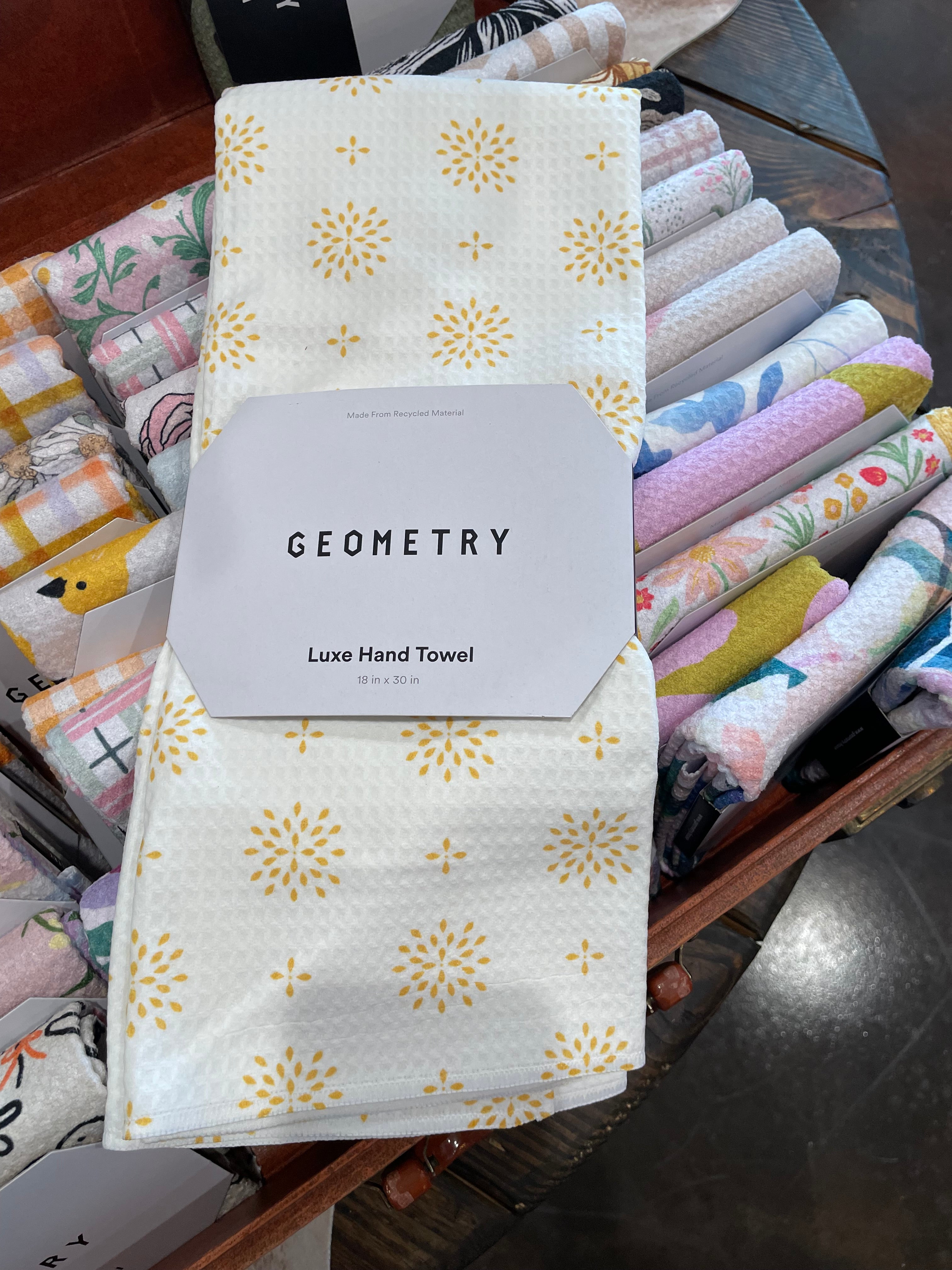 Geometry Luxe Hand Towel