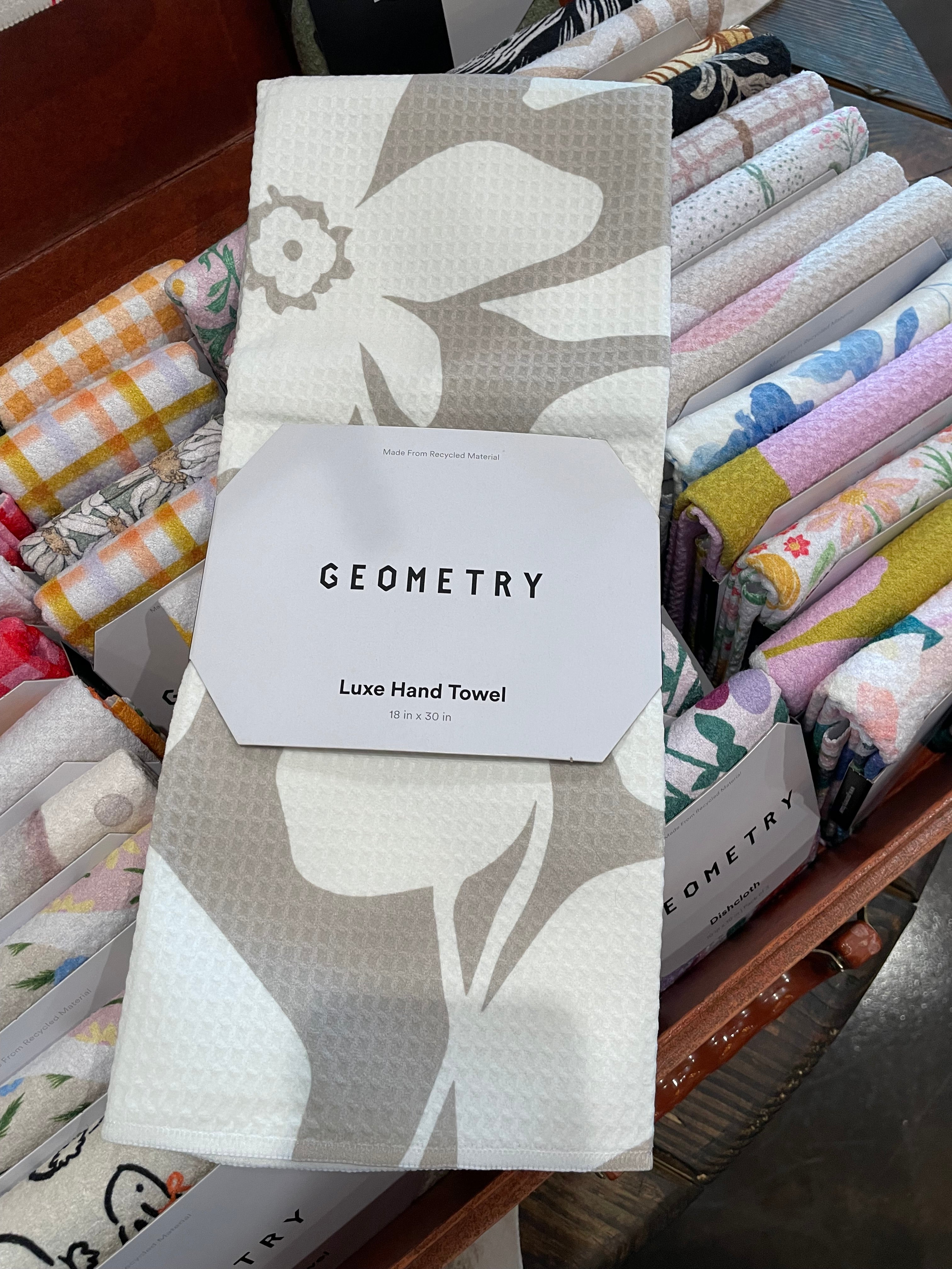 Geometry Luxe Hand Towel