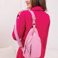 Nikki Dual Compartment Crossbody Sling Bag