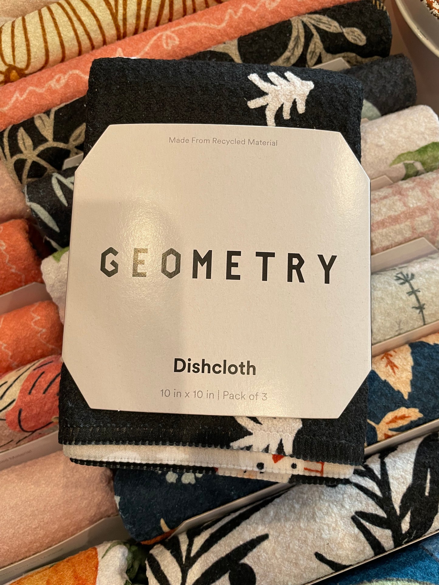 Geometry Dishcloth Set