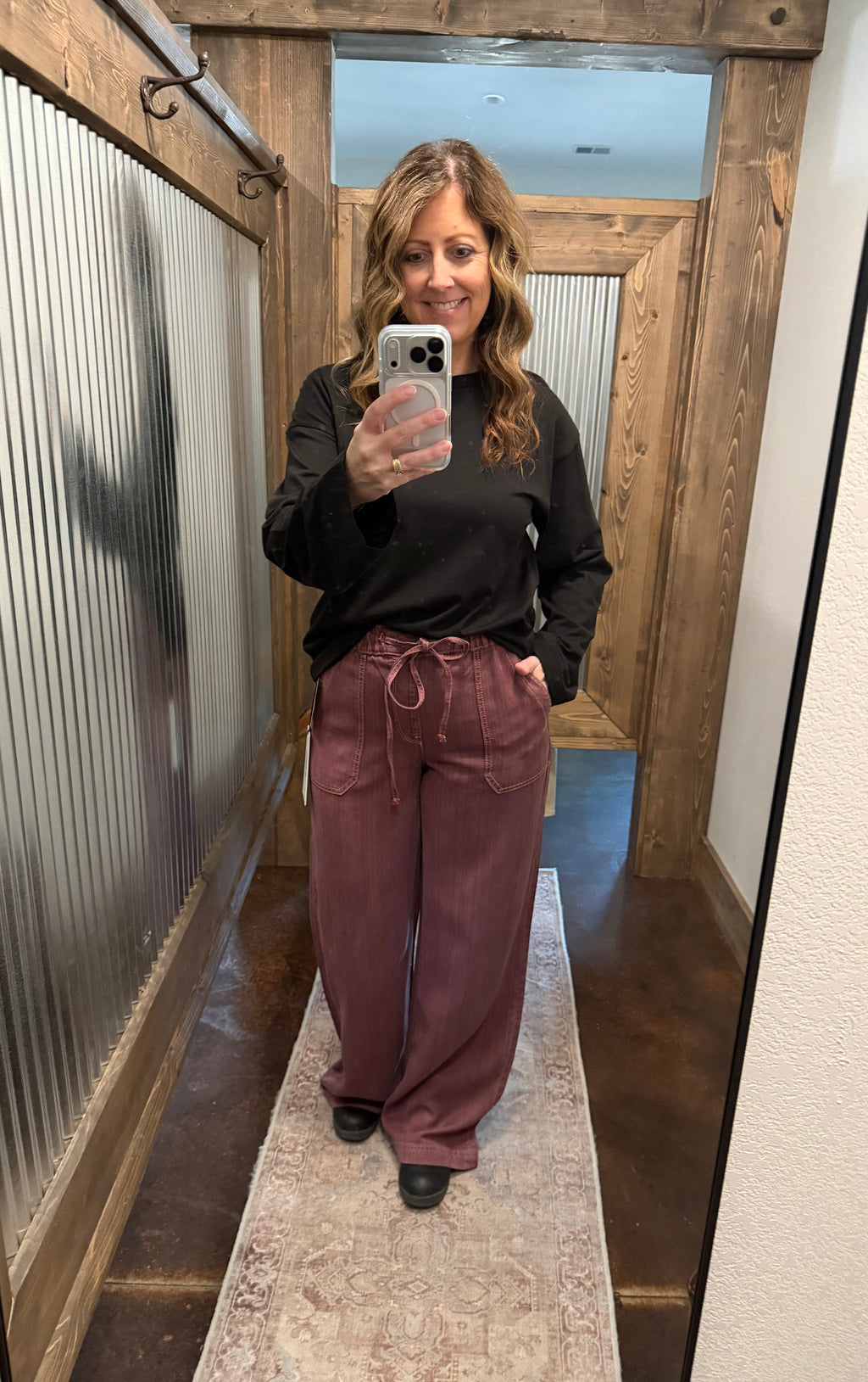 Mica High-Rise Wide Leg Jogger
