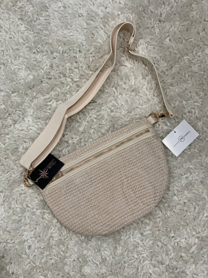 Raffia Bum Bag