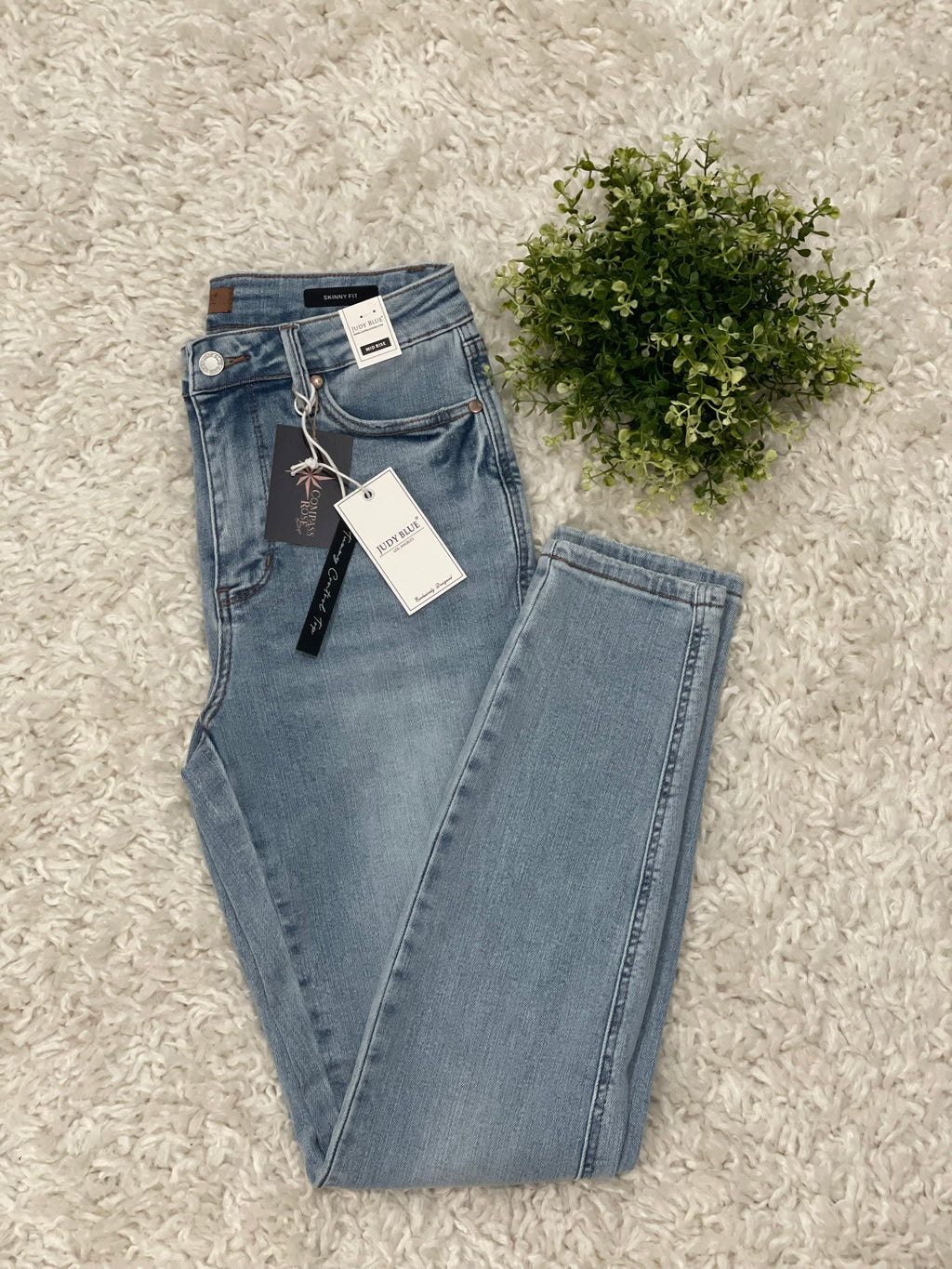 Judy Blue MR Tummy Control Vintage Wash Skinny