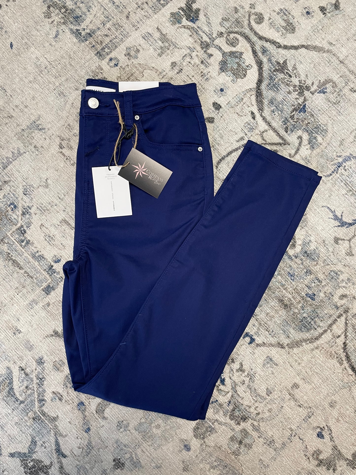 Zenana Light Navy Pant