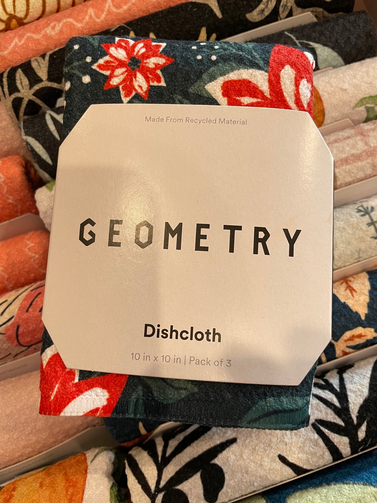 Geometry Dishcloth Set