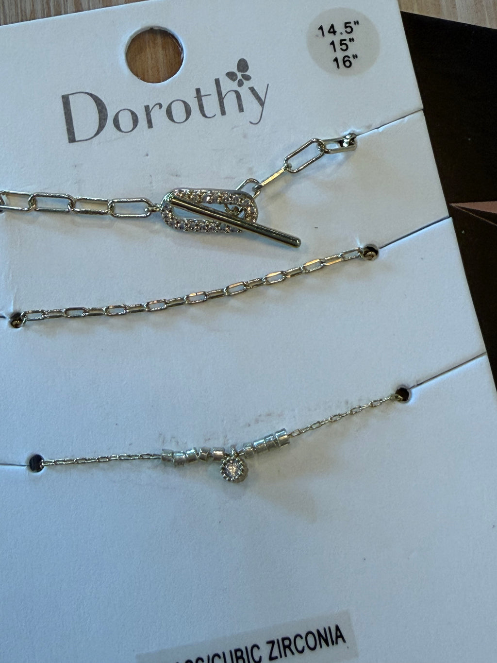 Gold Trio Necklace Set