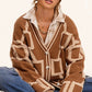 Loose Fit Drop Shoulder Cozy Knit Cardigan