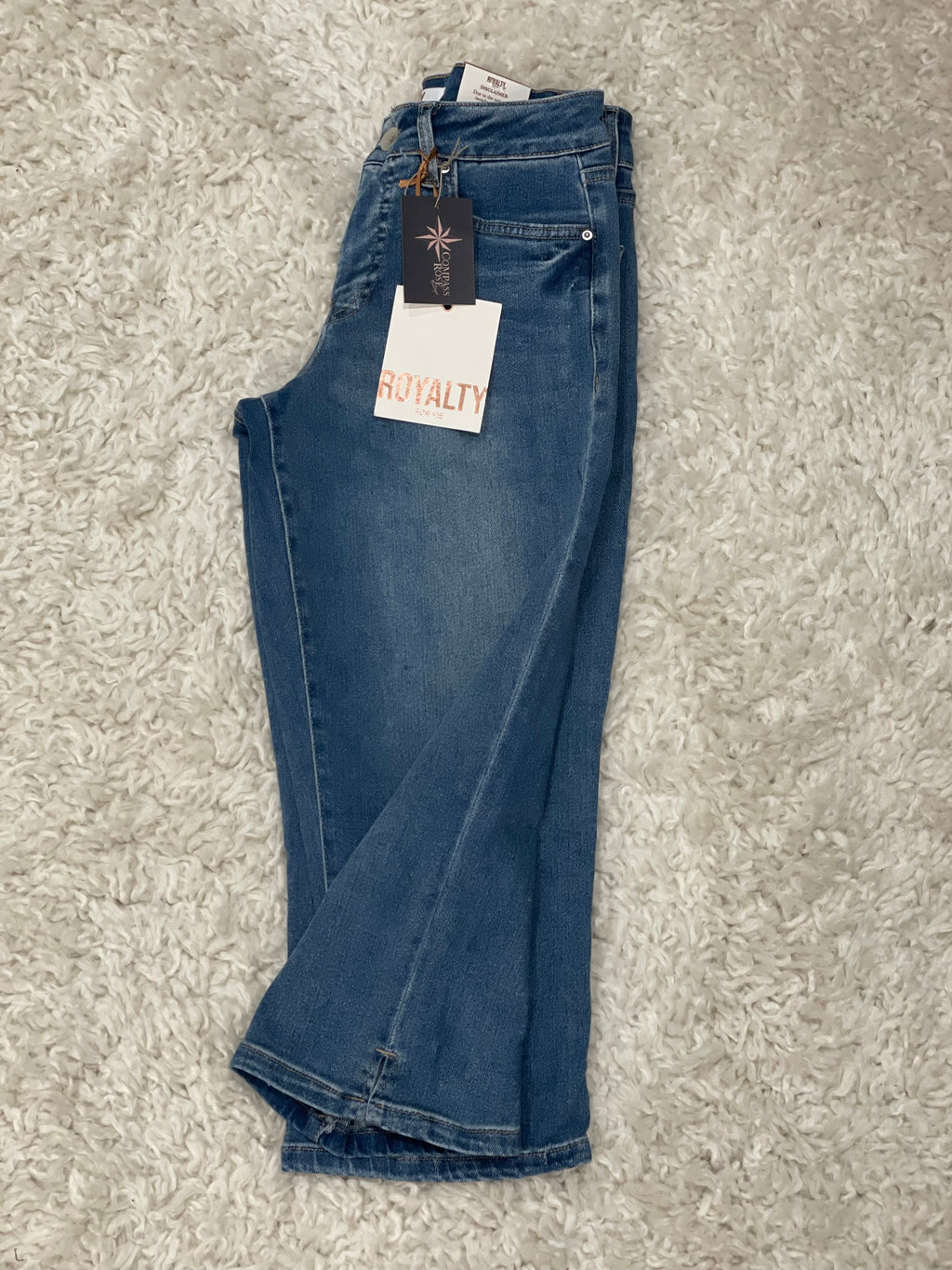 High Rise Premium Stretch Essential Capri