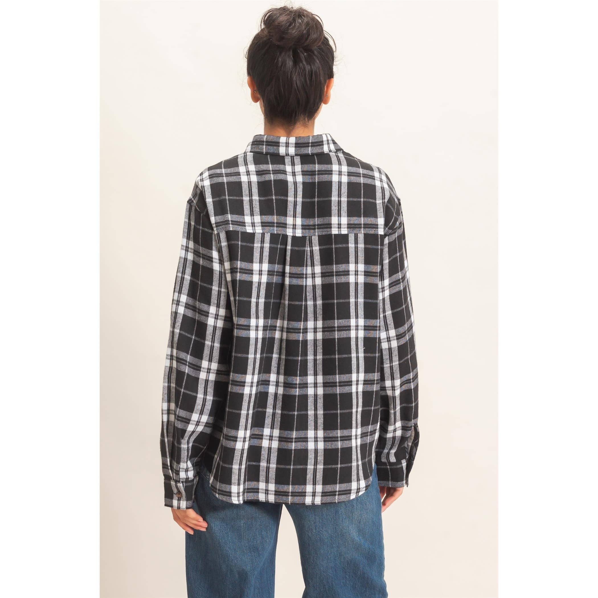 Plaid Long Sleeve Shirt