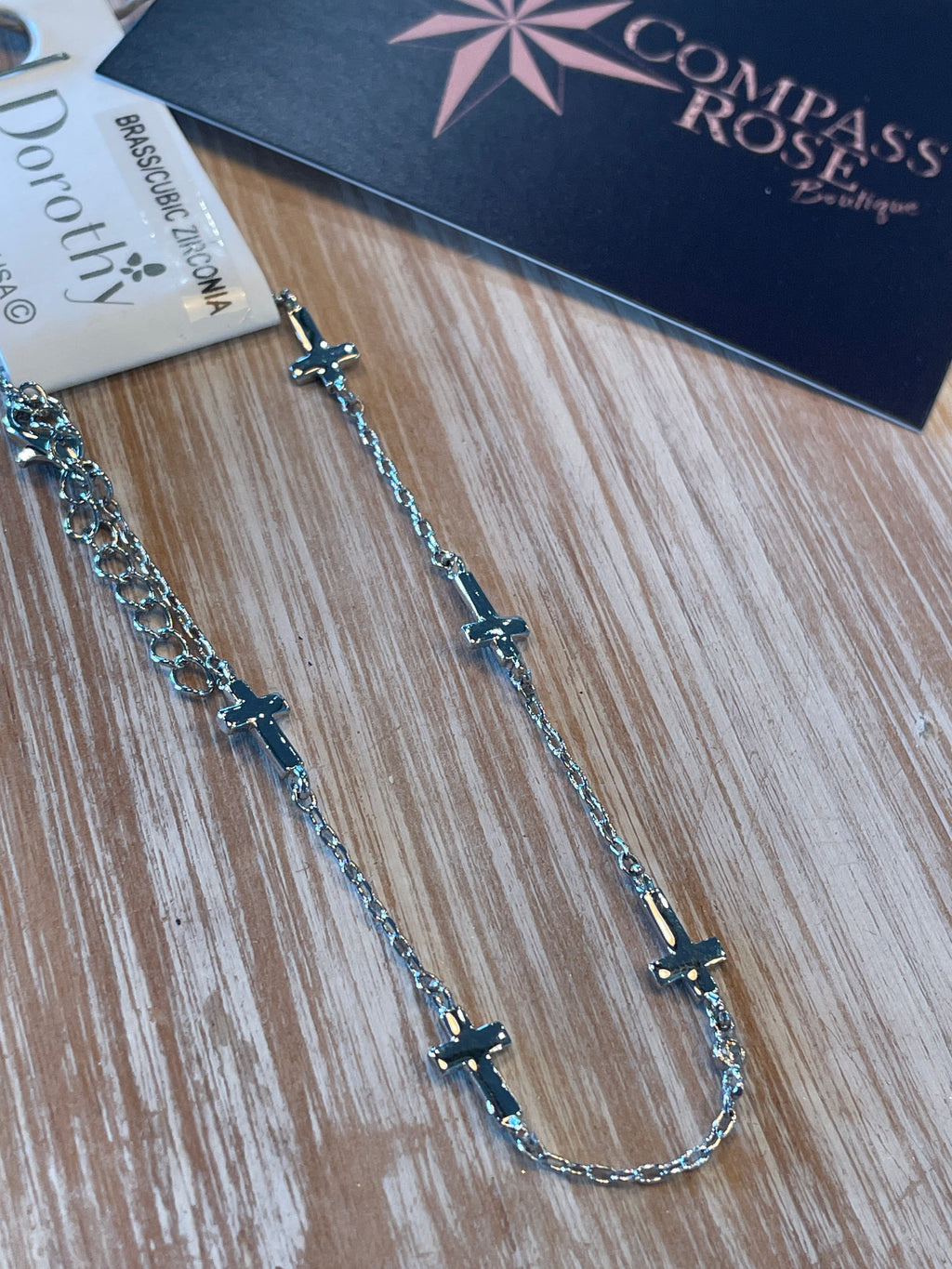 Dainty Cross Bracelet