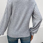 CREW-NECK CASUAL TOP