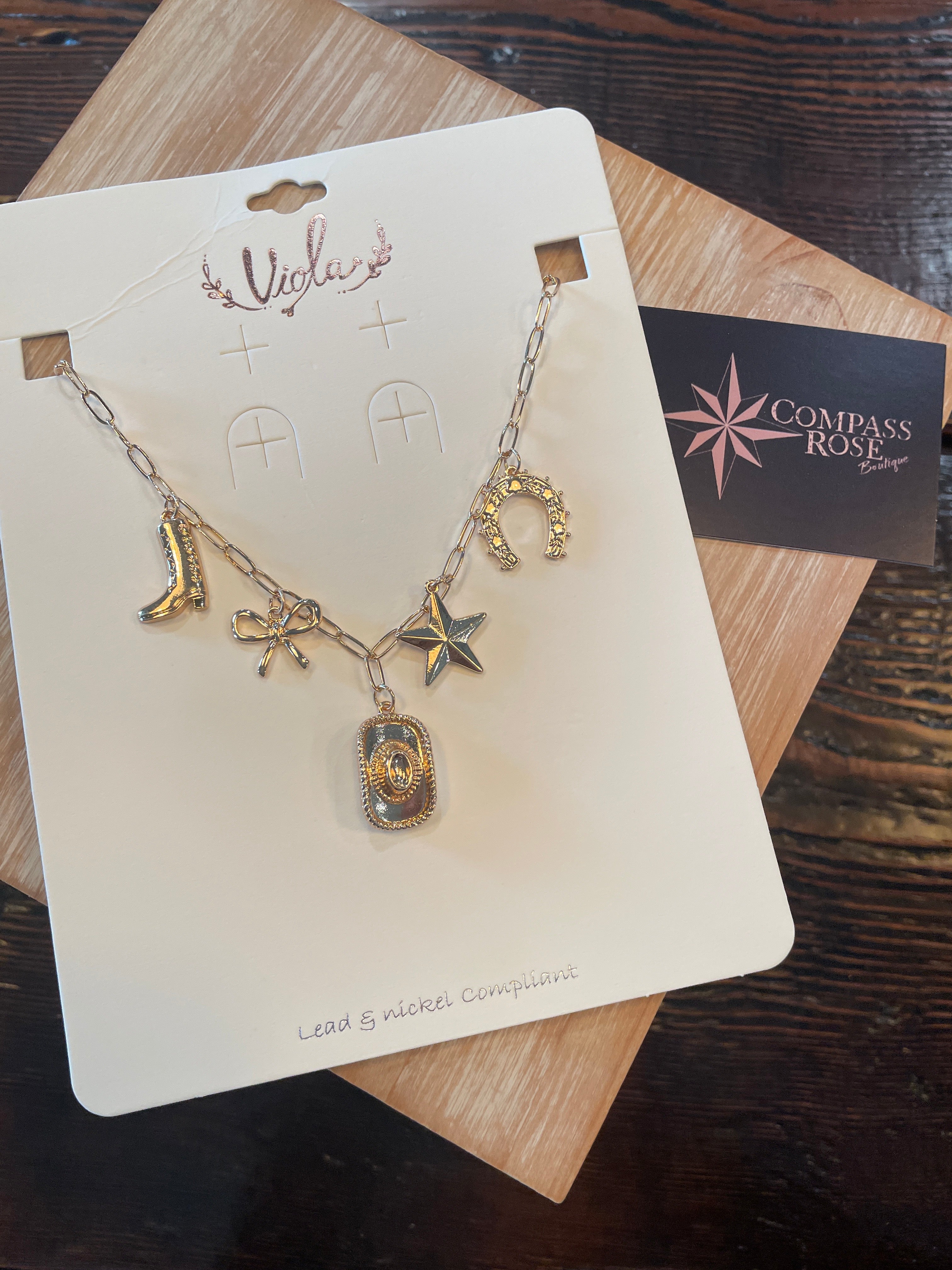 Cowgirl Charm Necklace