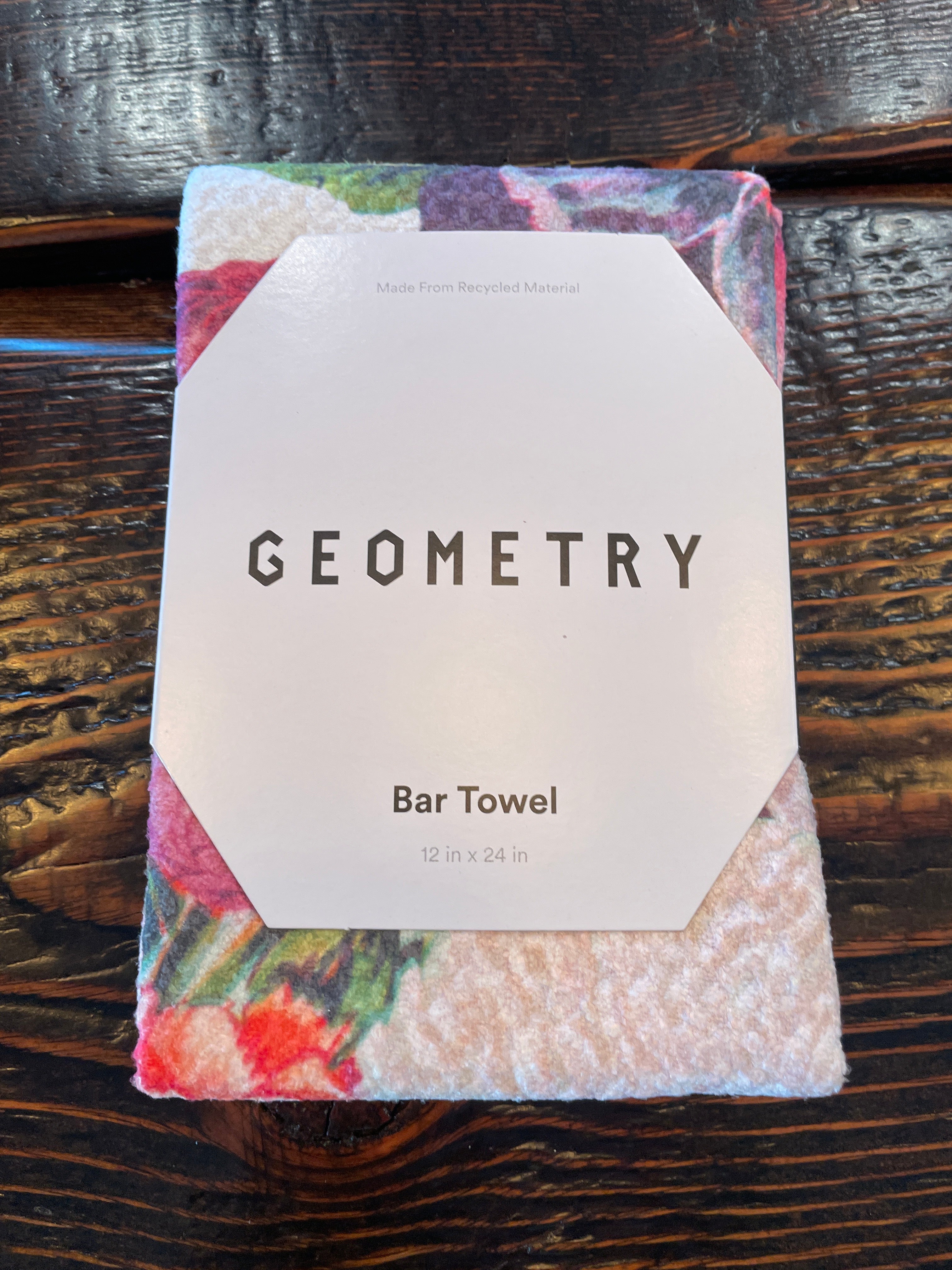Geometry Bar Towel