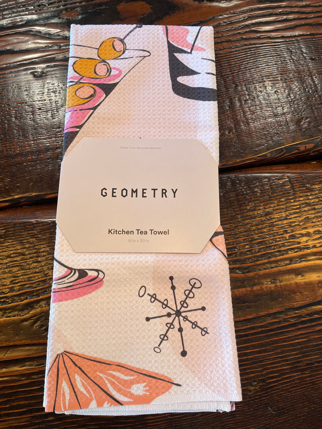 Geometry Tea Towel
