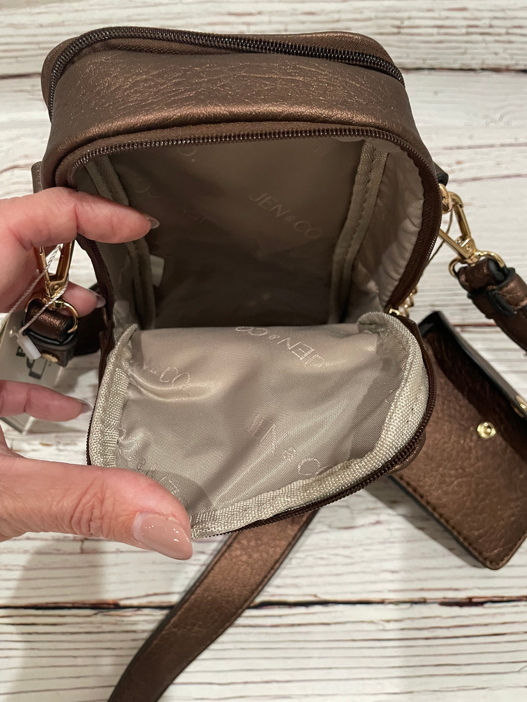 Parker 3 Compartment Crossbody w/ Pouch