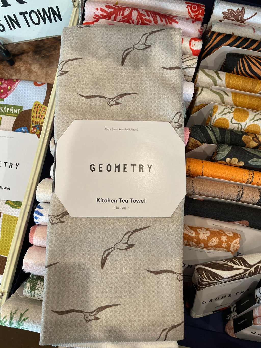 Geometry Tea Towel