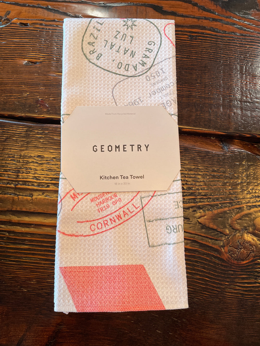Geometry Tea Towel