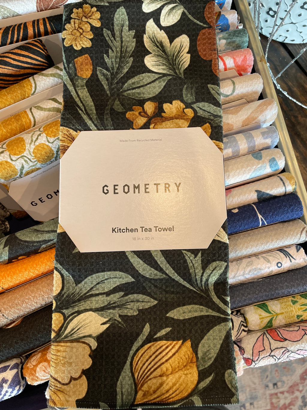 Geometry Tea Towel