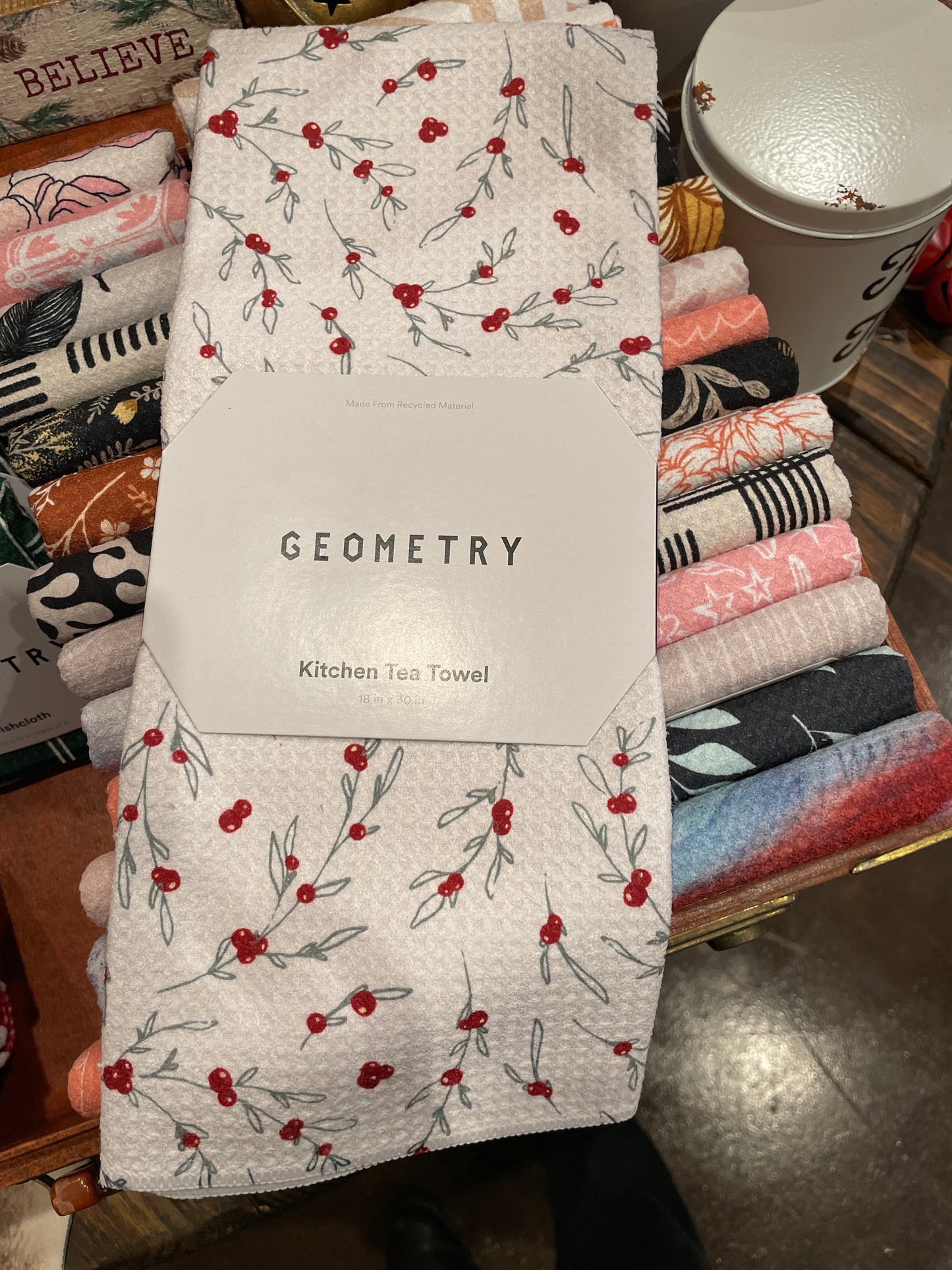 Geometry Tea Towel