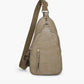 Nikki Dual Compartment Crossbody Sling Bag