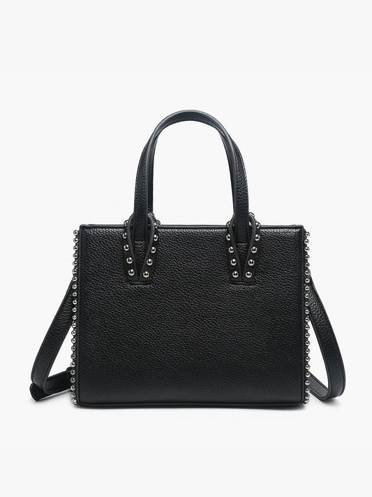 Studded Trim Tote