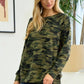 Washed Camo Terry Sweatshirt
