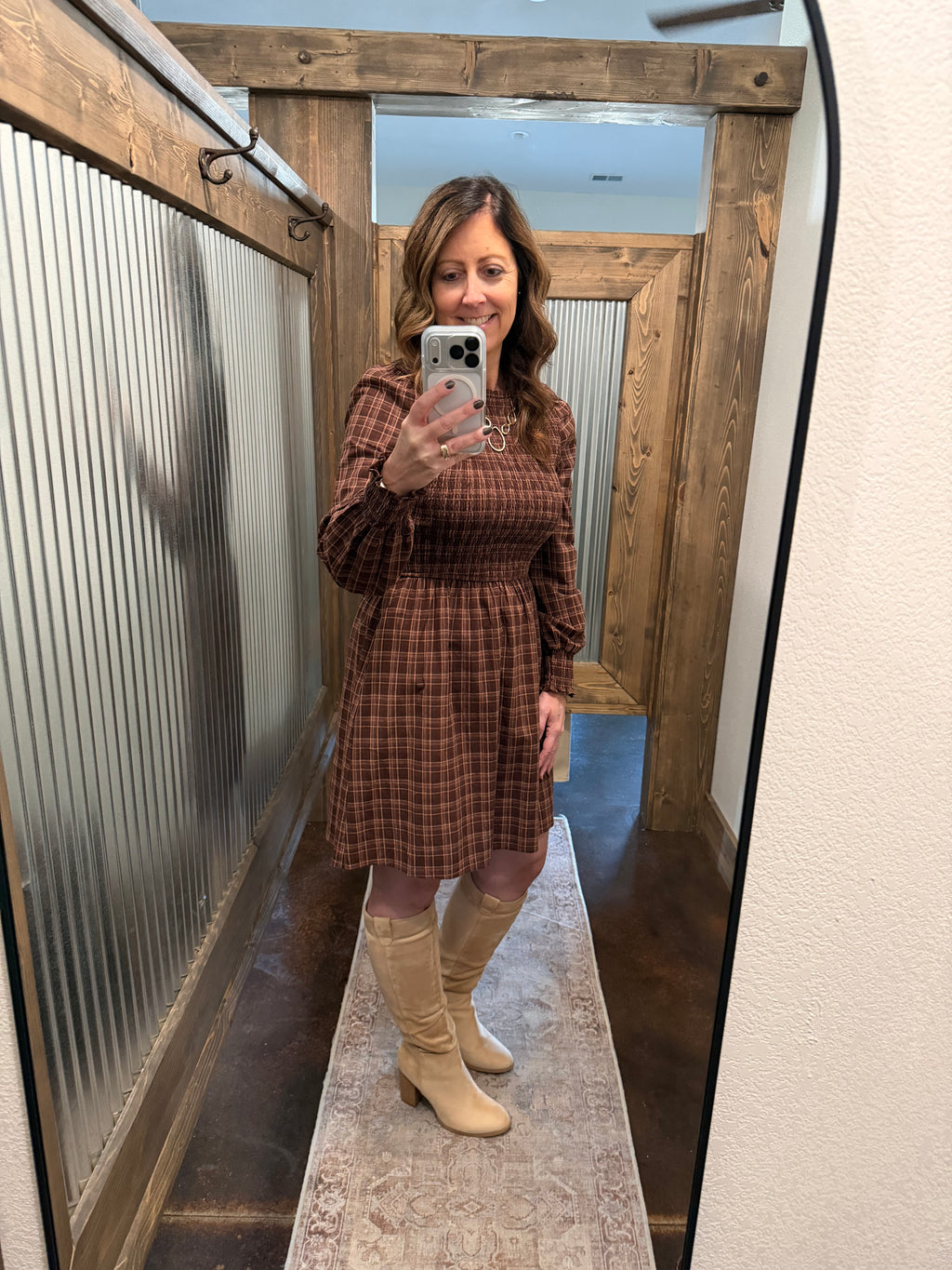 Plaid Dress