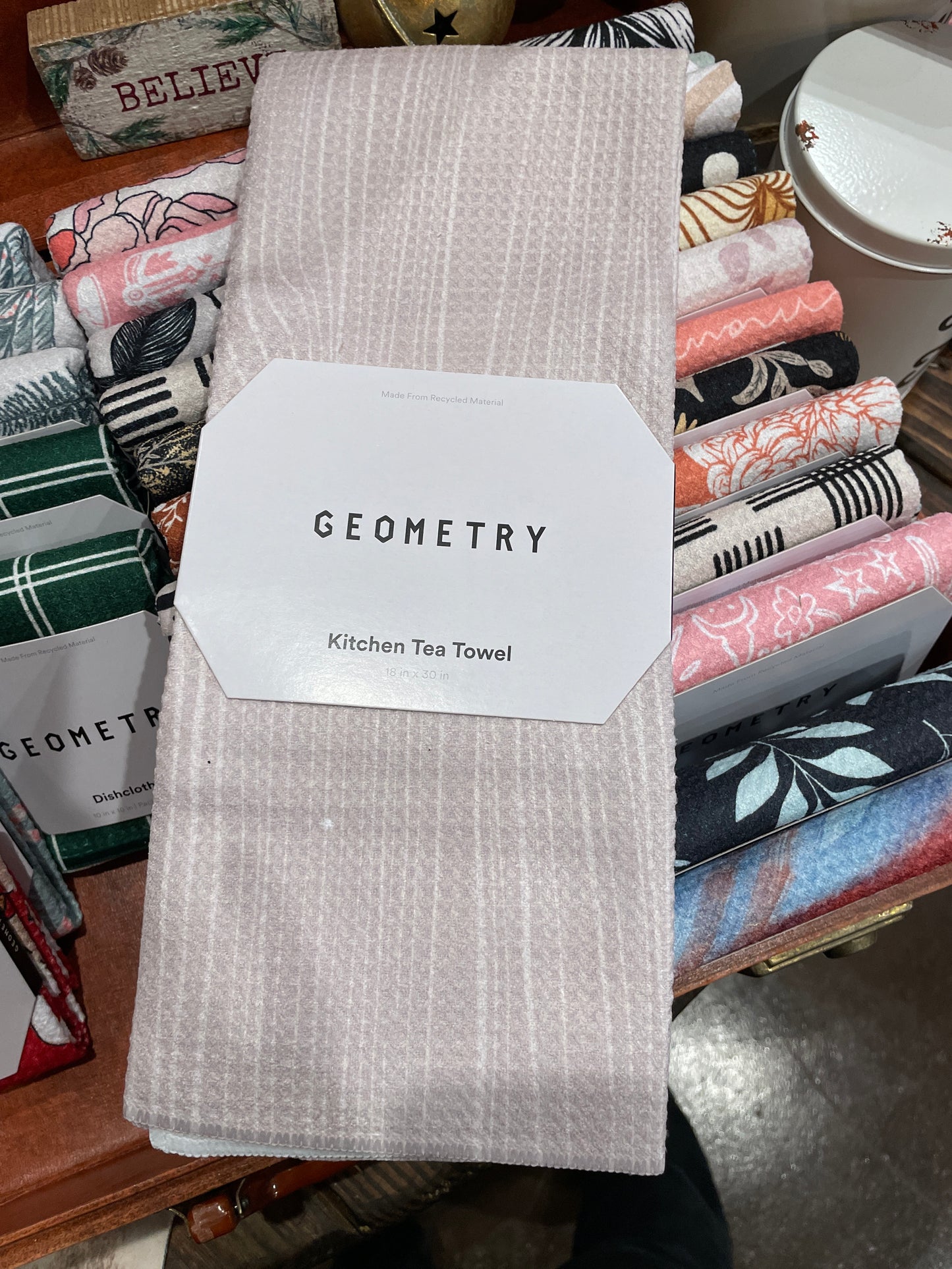 Geometry Tea Towel