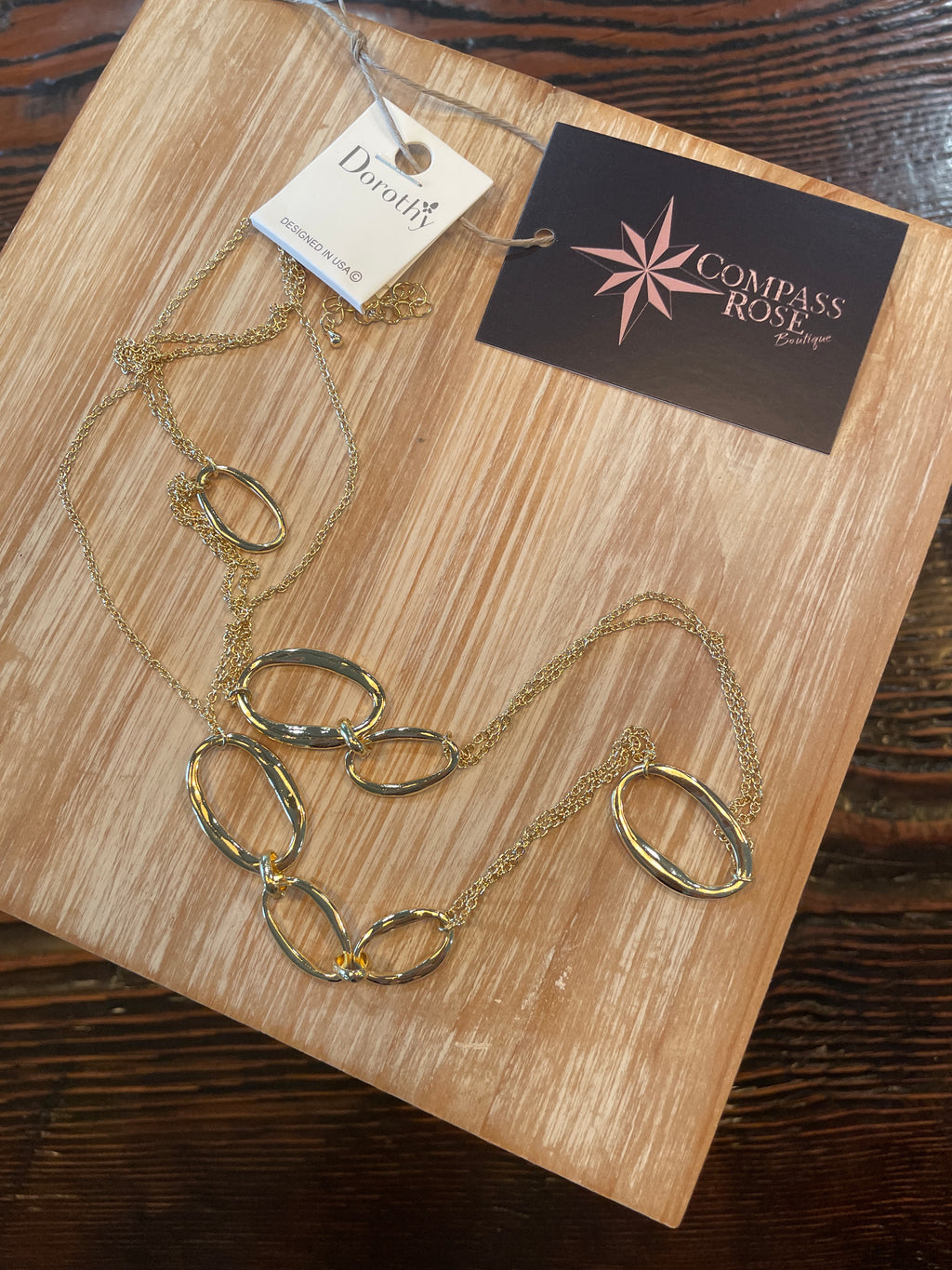 Oval Link Necklace
