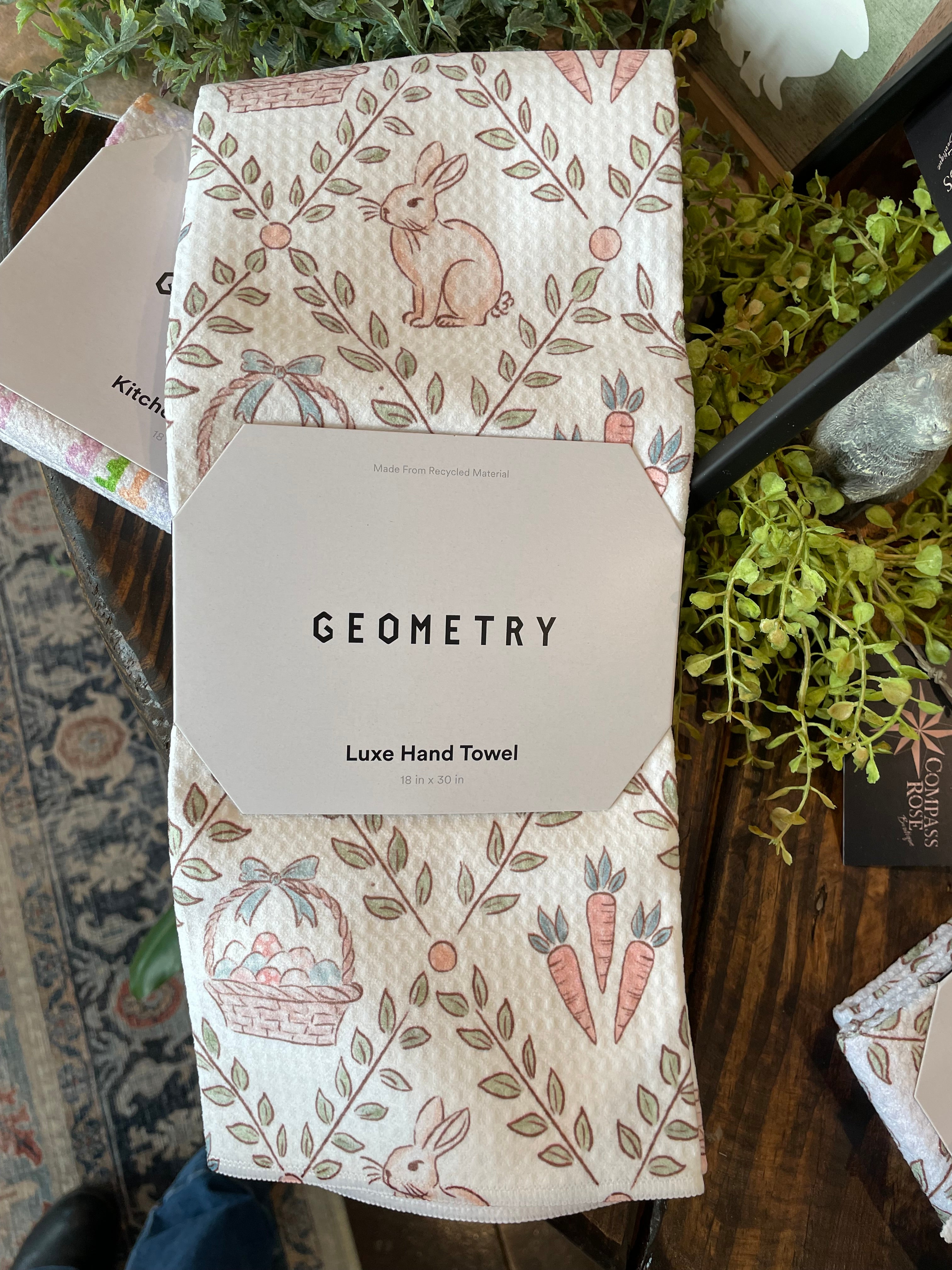 Geometry Luxe Hand Towel