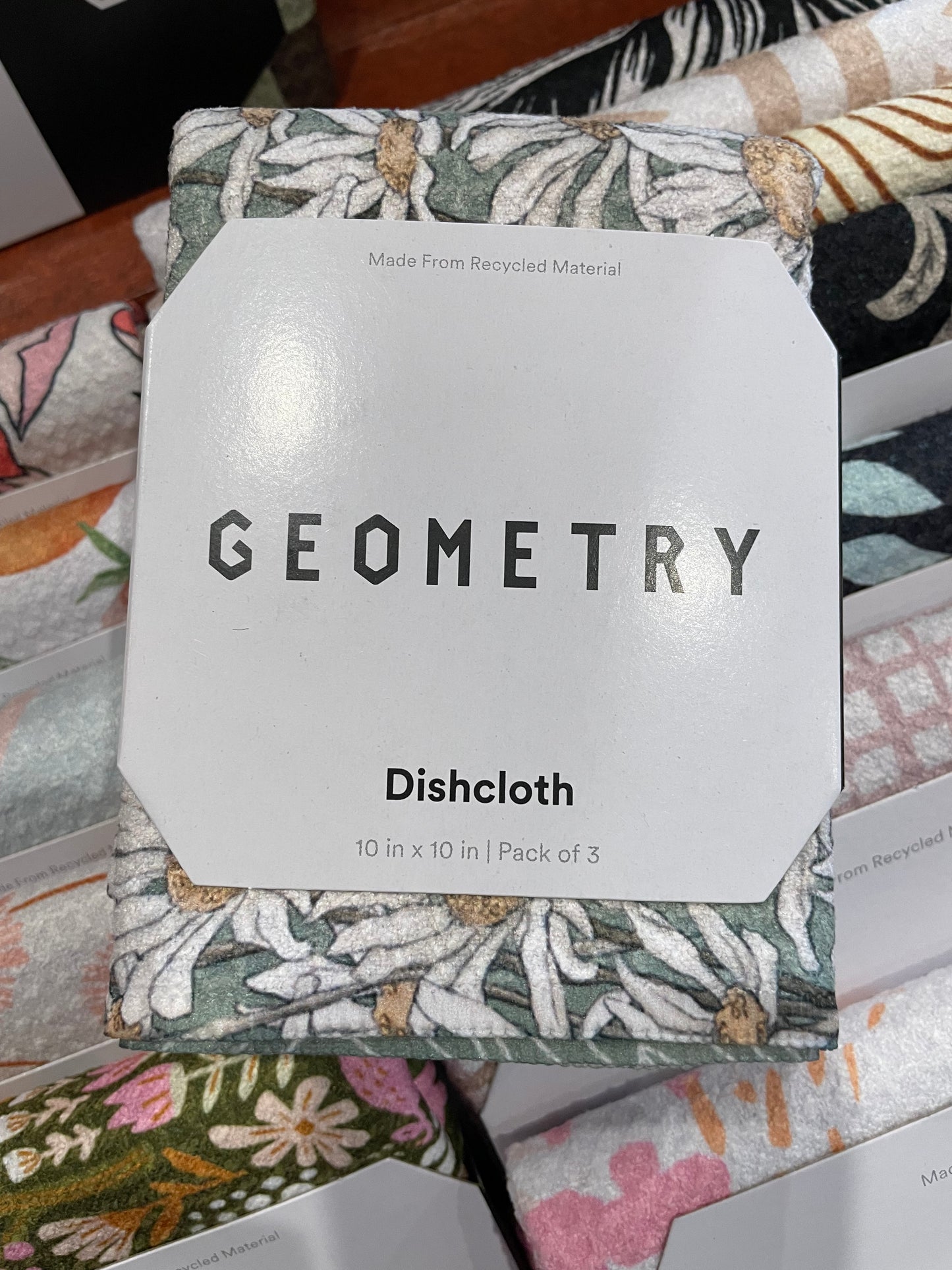 Geometry Dishcloth Set