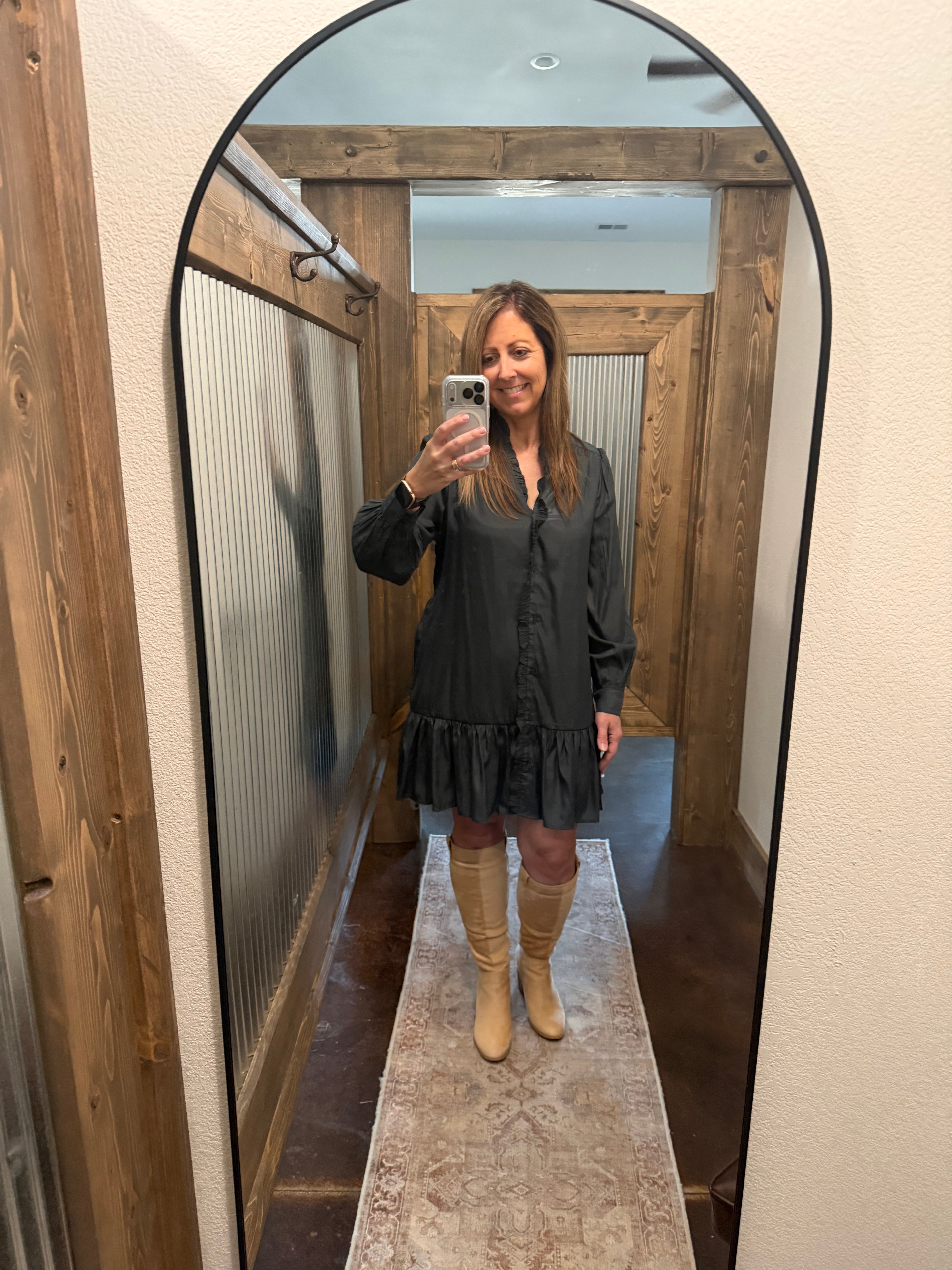 Ruffled Mini Short Dress