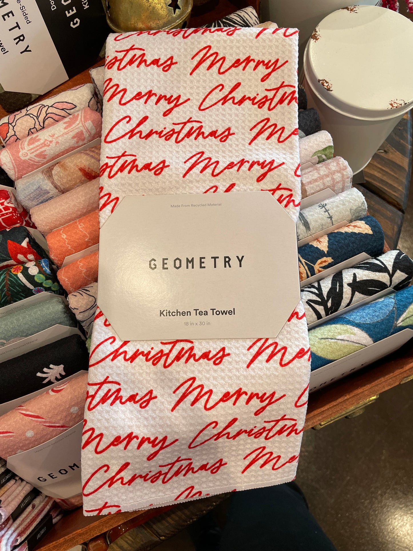 Geometry Tea Towel