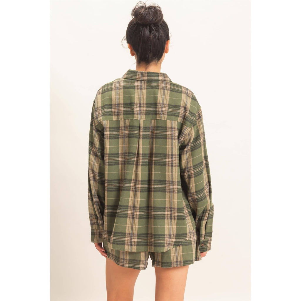 Plaid Long Sleeve Shirt