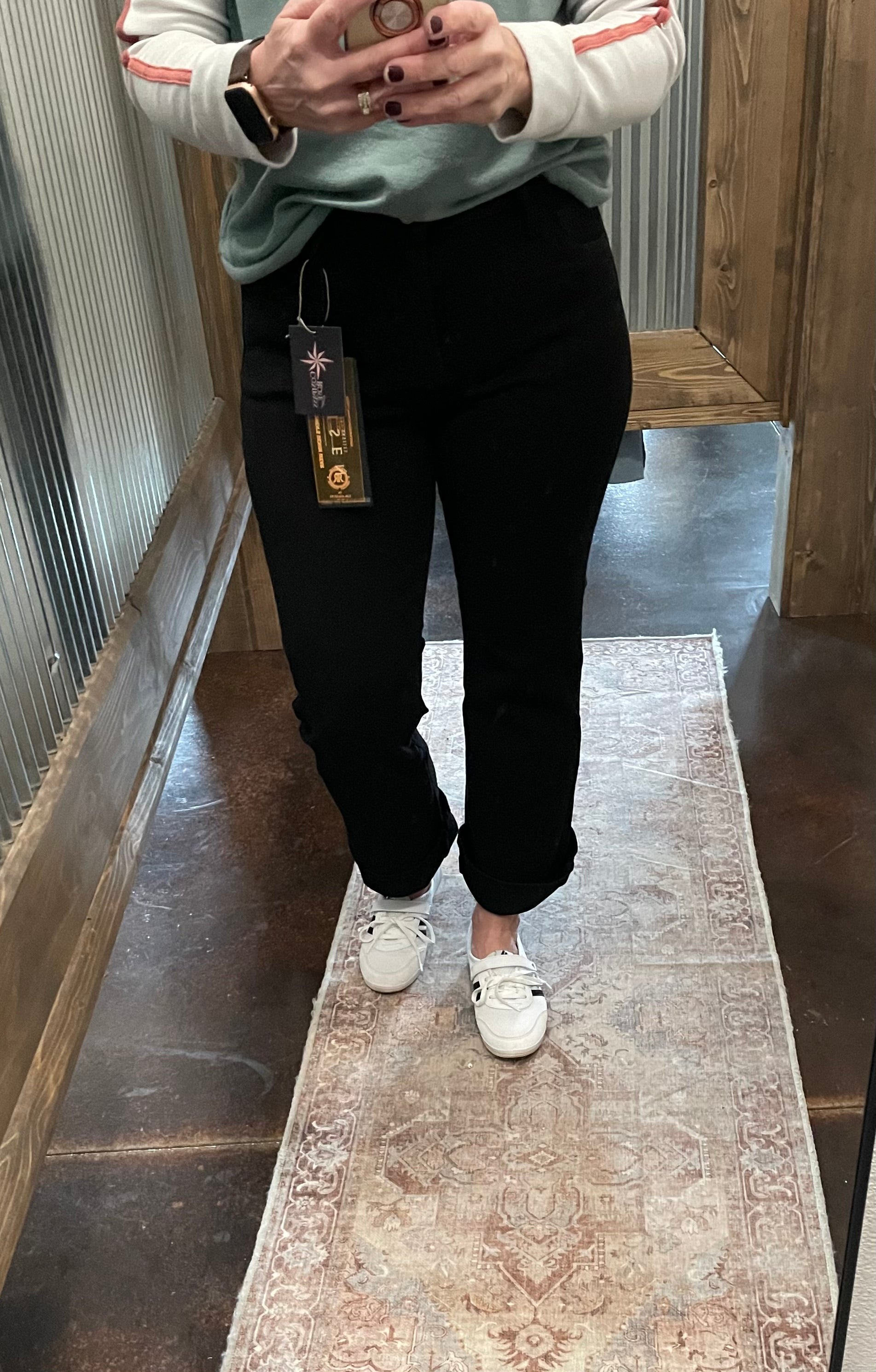 Risen MR Crop Straight Jeans