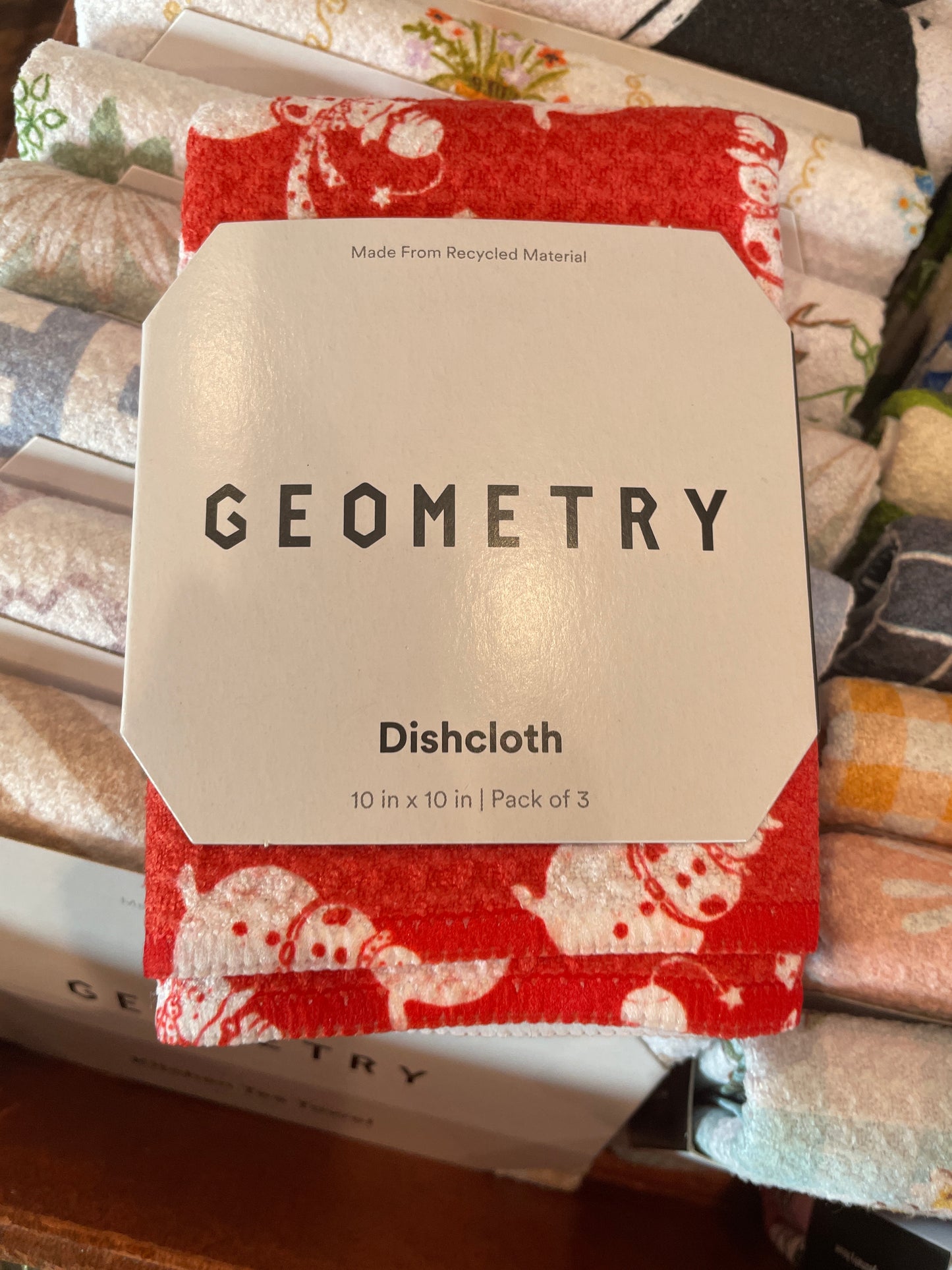 Geometry Dishcloth Set