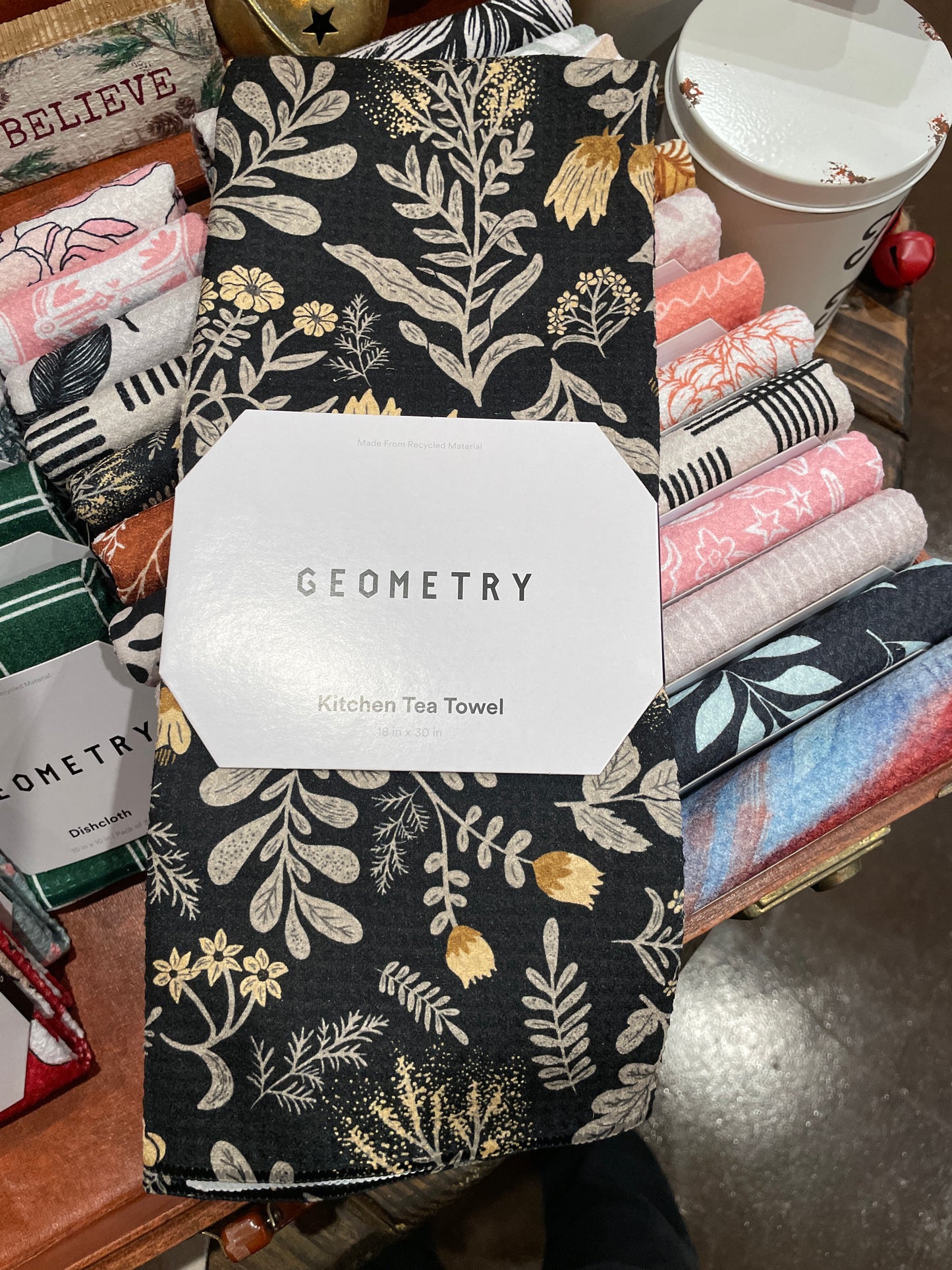 Geometry Tea Towel