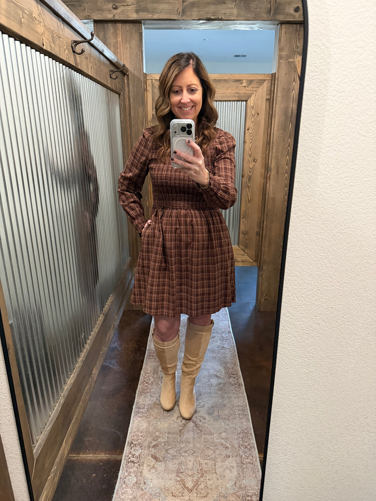 Plaid Dress