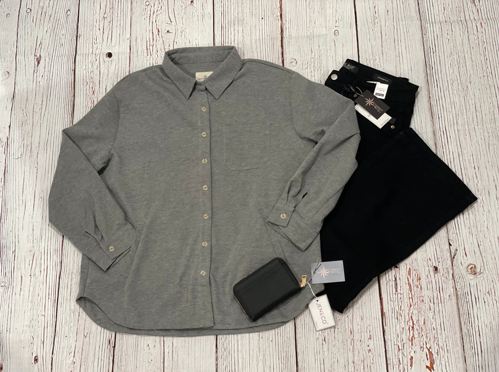 Luxeknit Oversized Shirt Jacket