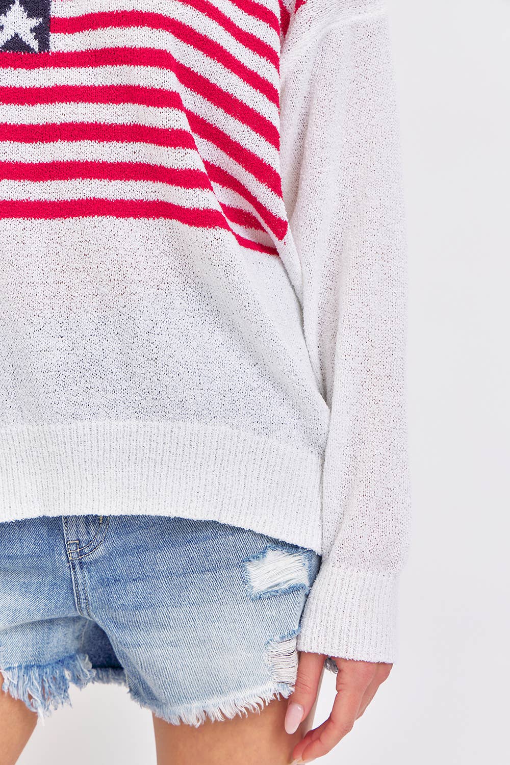 AMERICAN FLAG SWEATER