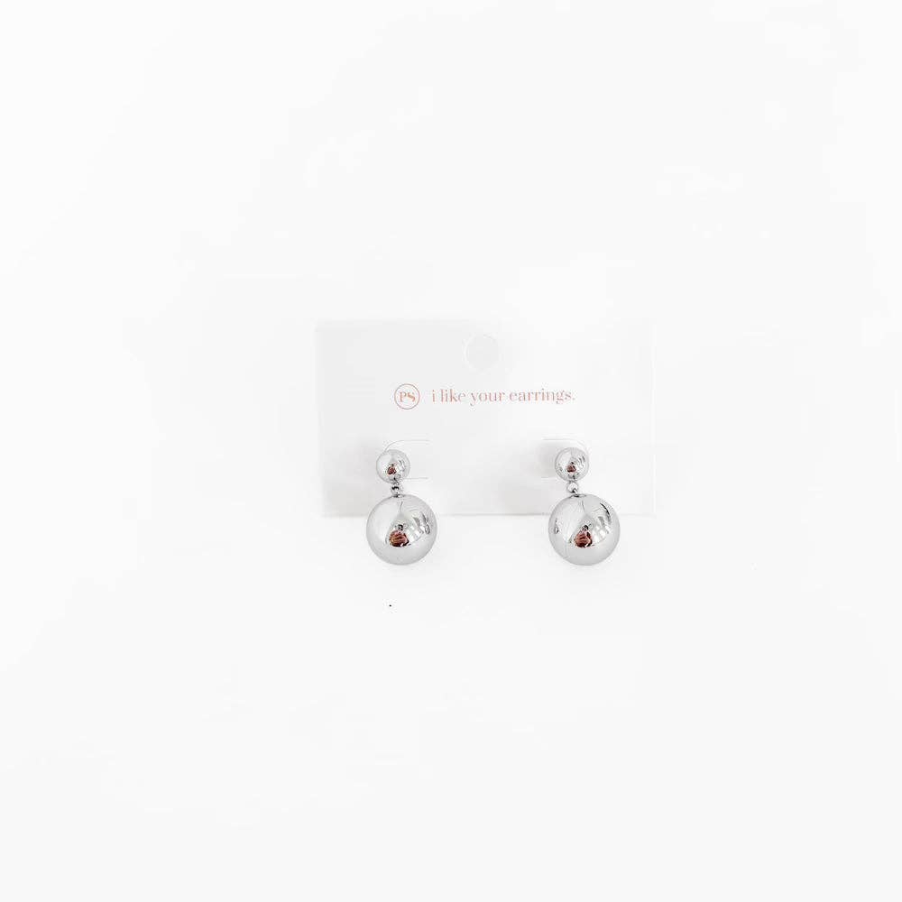 Bev Ball Drop Earrings - WATERPROOF