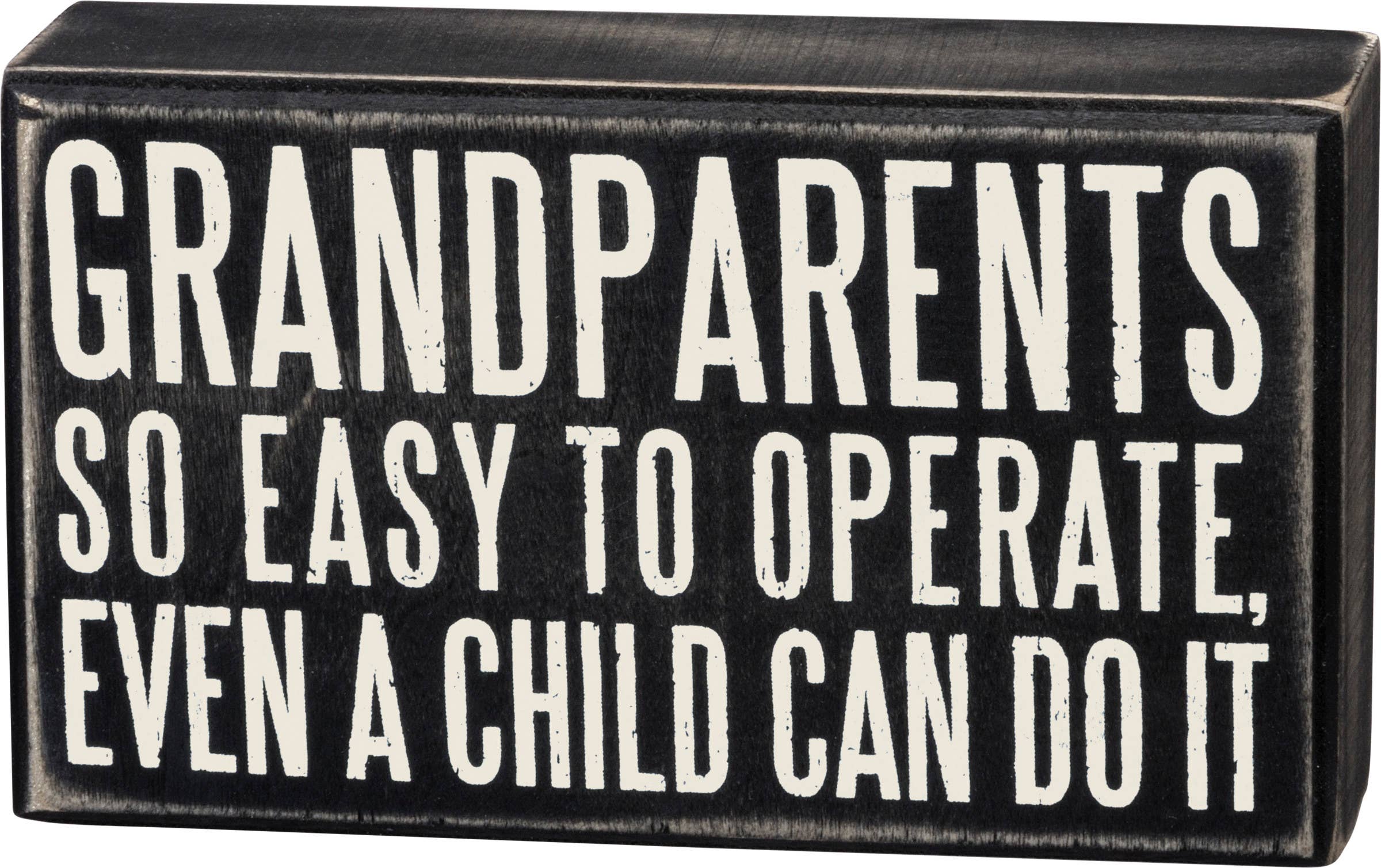 Grandparents Box Sign