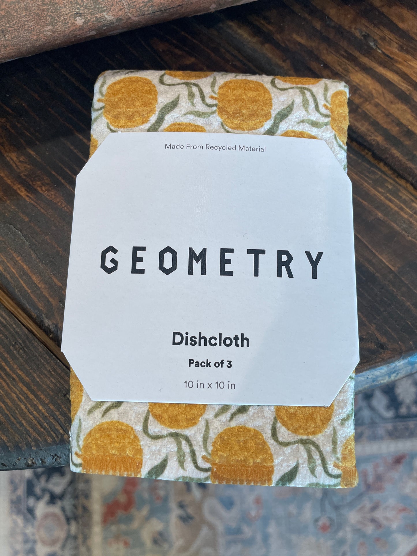 Geometry Dishcloth Set