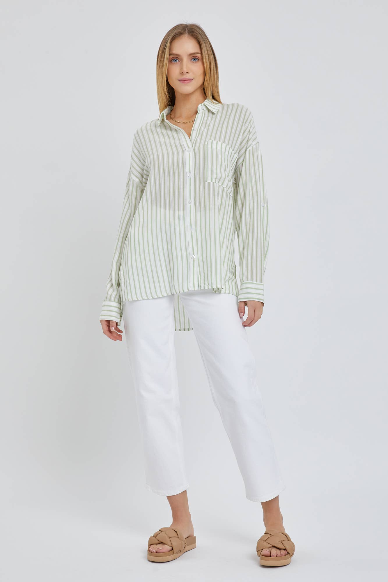 JACQUARD STRIPED SHIRT