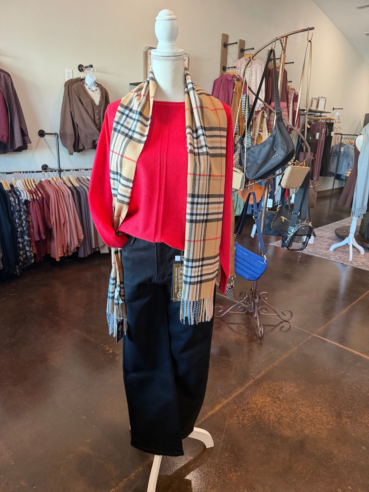 Plaid Scarf