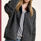 Oversized Soft Quilted Button Down Jacket