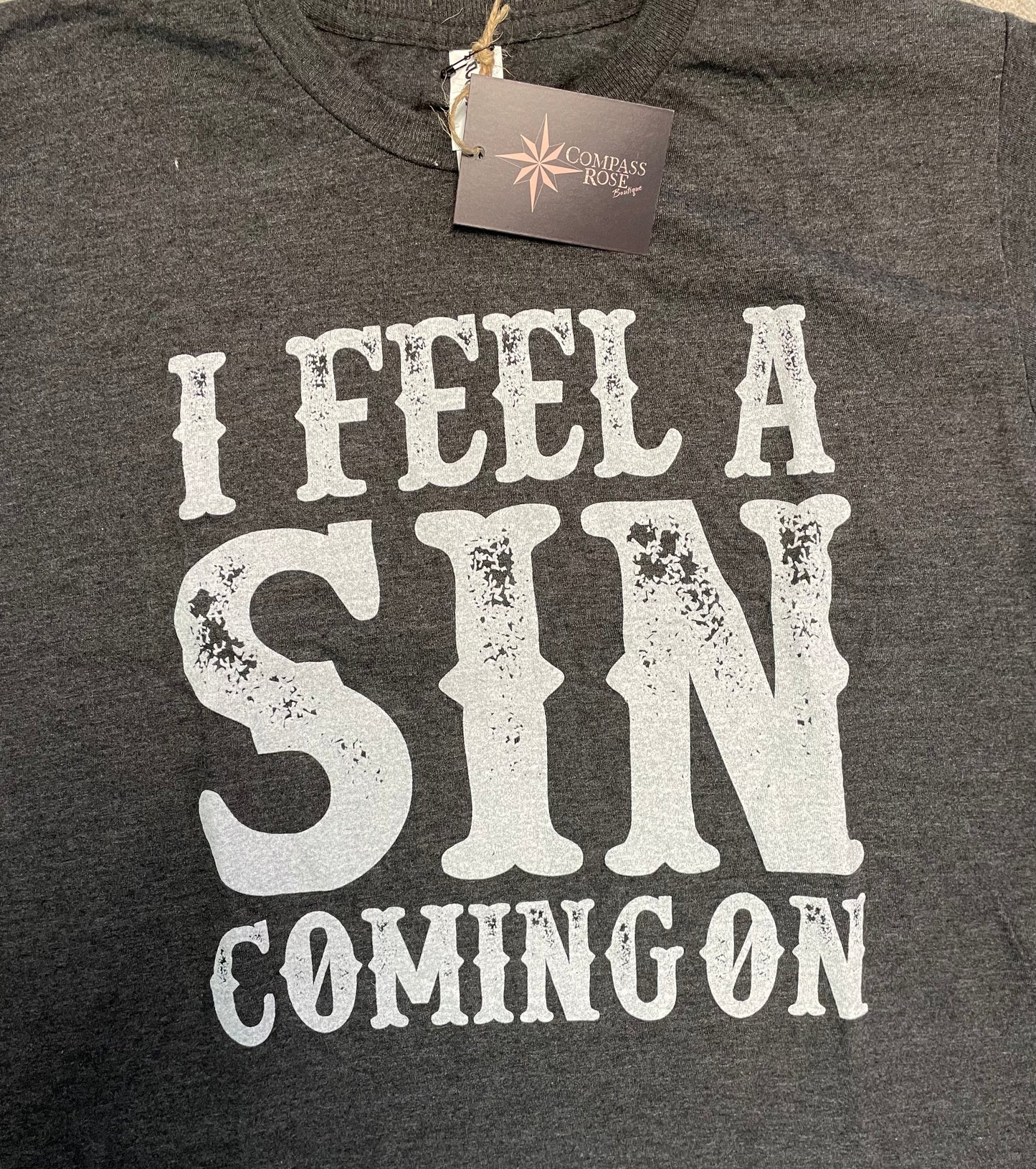 I Feel A Sin Coming On Graphic Tee