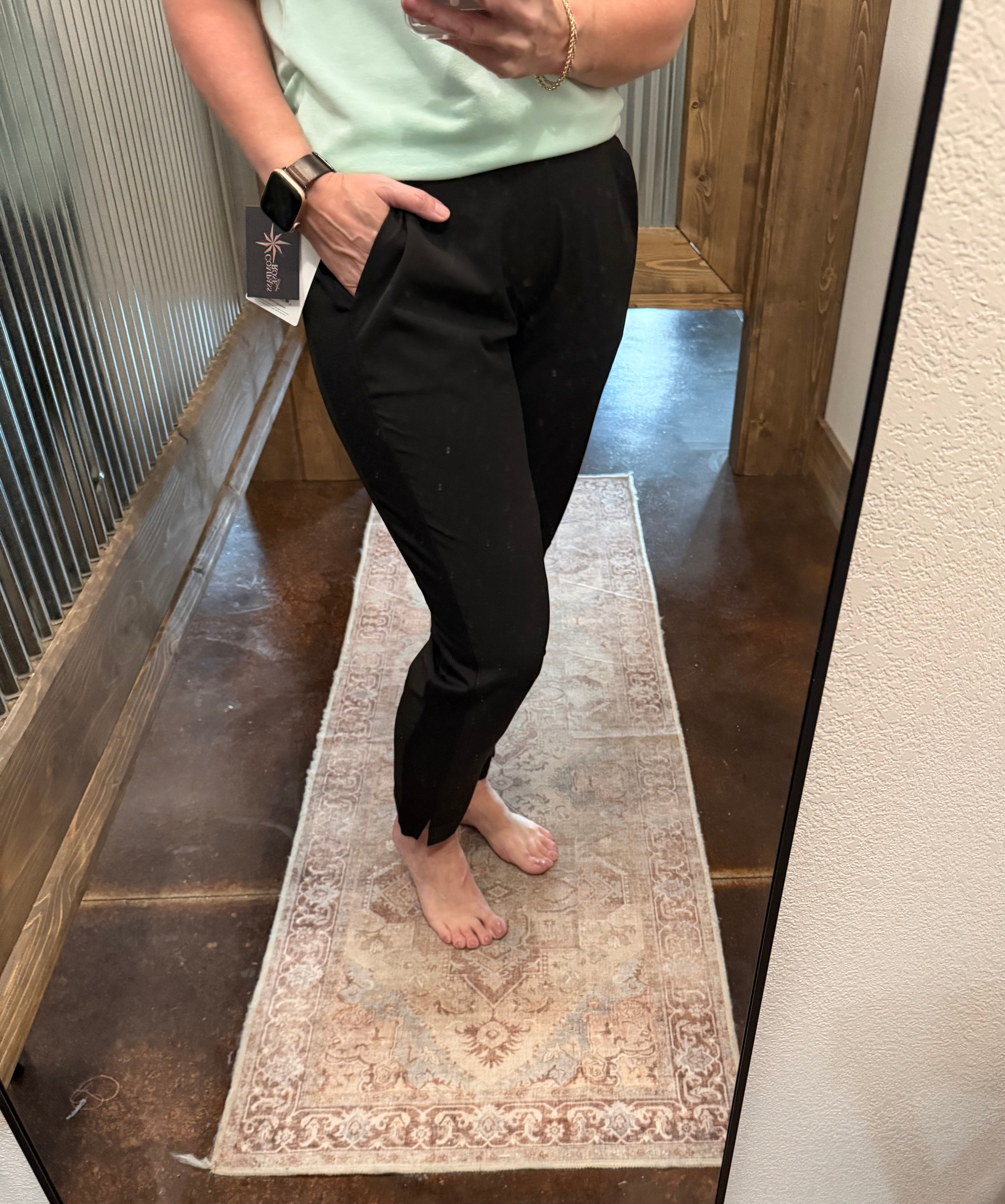 Everyday Ribbed Ankle Pant